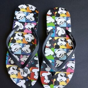 Disney Parks Mickey Mouse Sandal Flip Flops Women's Size US 8